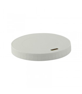 Couvercle carton blanc chaud et froid  H11mm