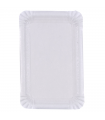 Assiette rectangulaire en carton blanc 130x200mm - 1500Pcs
