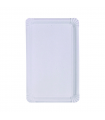 Assiette rectangulaire en carton recyclé blanc  330x190mm - 250Pcs
