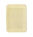 Plateau rectangulaire en bois "Scandinavie"  265x215mm H20mm - 200Pcs