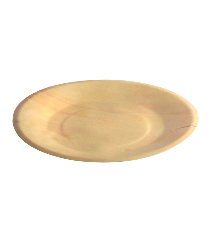 Assiette ronde en bois "Scandinavie"   H10mm - 500Pcs