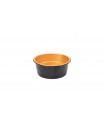 Opseal Pot aluminium noir/or  H50mm 450ml - 600Pcs
