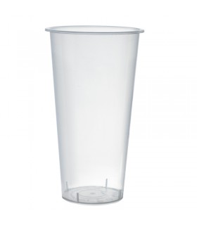 Gobelet Bubble tea en PP injecté transparent   H155mm 580ml - 500Pcs