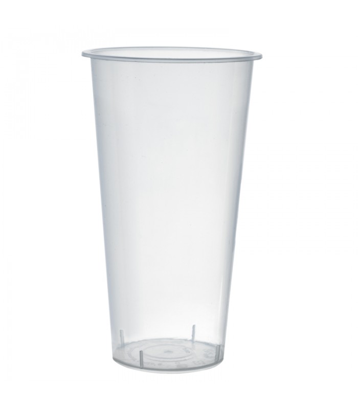 Gobelet Bubble tea en PP injecté transparent   H155mm 580ml - 500Pcs