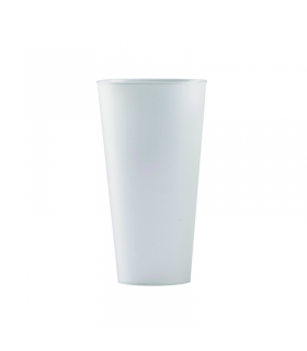Gobelet plastique PP réemployable "Festival"   H161mm 620ml - 238Pcs