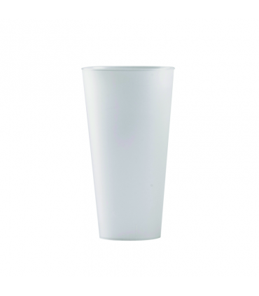 Gobelet plastique PP réemployable "Festival"   H161mm 620ml - 238Pcs