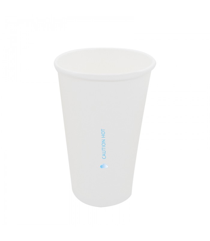 Gobelet AirCup en carton blanc  H60mm 110ml - 1000Pcs