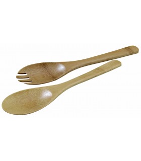 Set de 2 couverts à service bambou   H250mm - 50Pcs