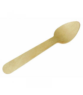 Cuillère à café bois   H100mm - 3000Pcs