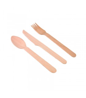 Cuillère bois   H140mm - 2000Pcs