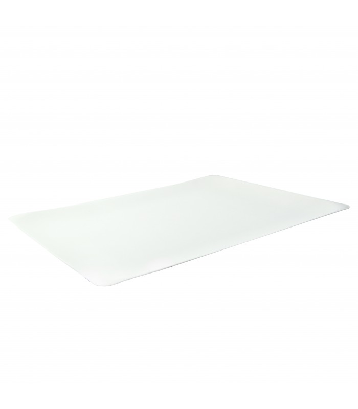 Plateau rectangulaire blanc en pulpe "BioNchic"  390x290mm - 200Pcs