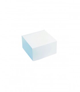 Boîte pâtissière carton blanche 160x160mm H80mm - 50Pcs