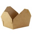 Mini boîte repas carton kraft 120x97mm H38mm 410ml - 500Pcs