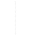Paille à cocktail en papier blanc  H145mm - 3000Pcs