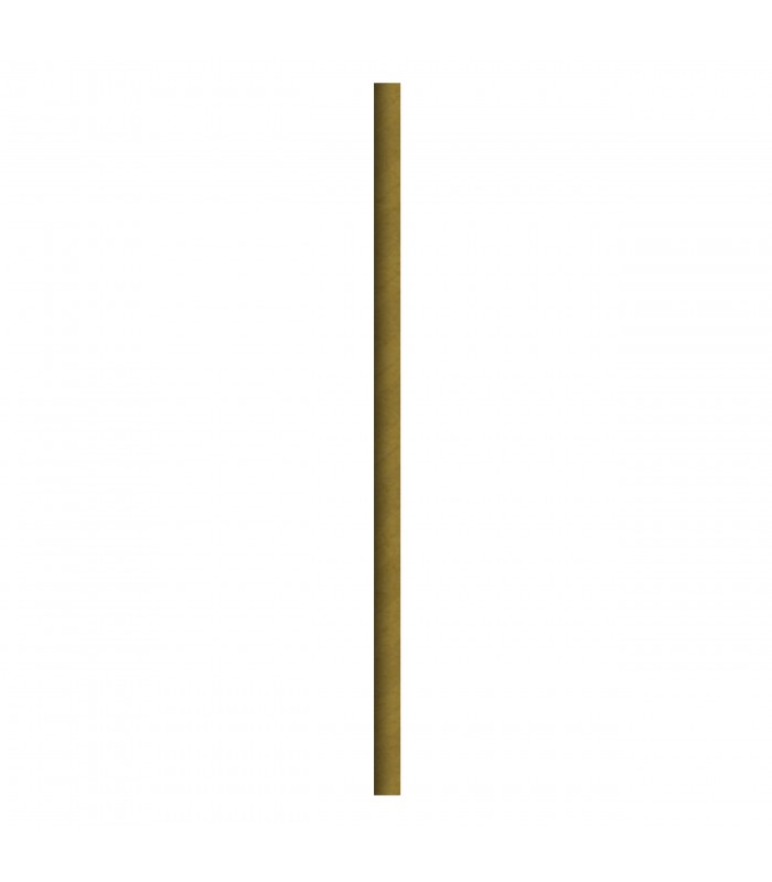 Paille pour smoothie en papier kraft brun  H197mm - 3000Pcs