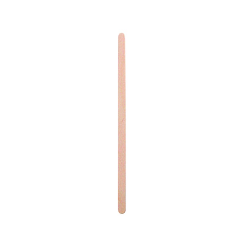 Spatule à café en bois à bouts arrondis  5 H110mm-10000Pcs