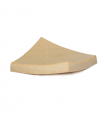 Mini assiette bambou carrée "Iki"  35x35mm - 2000Pcs