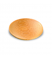 Mini assiette ronde bambou "Ping"   H10mm - 144Pcs