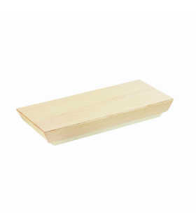 Couvercle Samourai en bois pour barquette  215x85mm - 100Pcs