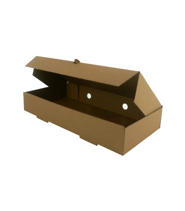 Boite bruschetta carton kraft  300x150mm H50mm - 100Pcs