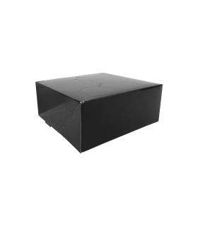 Boite pâtissière carton noir  140x140mm H60mm - 50Pcs