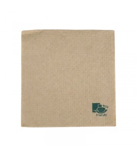 Serviette papier écrue 2 plis  300x300mm - 4000Pcs