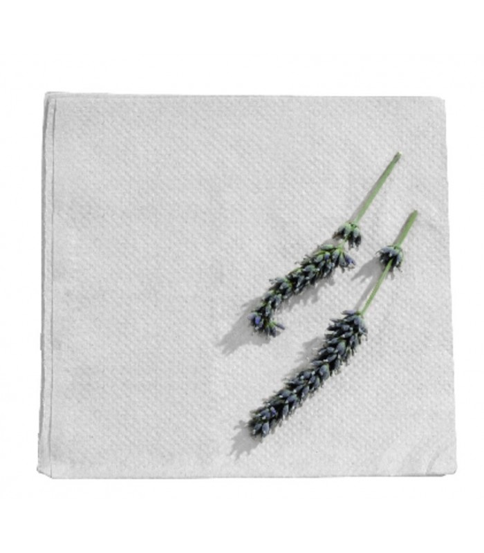 Serviette ouate blanche 1 pli  300x300mm - 3000Pcs