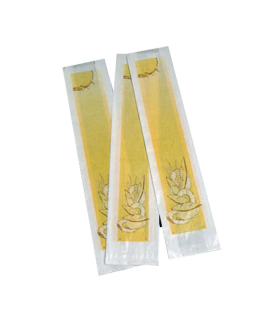 Sac à pain papier décoré  100x50mm H380mm - 1000Pcs
