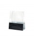 Sac SOS PP transparent fond plat 140x65mm H205mm - 1000Pcs