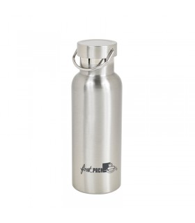 Bouteille à eau en inox à double paroi isotherme avec bouchon   H215mm 500ml - 12Pcs