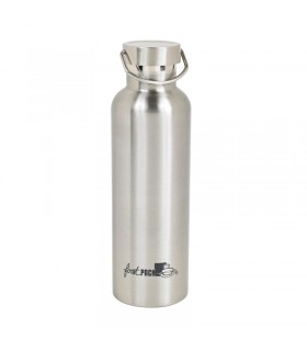 Bouteille à eau en inox à double paroi isotherme avec bouchon   H265mm 750ml - 12Pcs