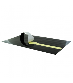 Etiquette autocollante noire  300x20mm - 500Pcs