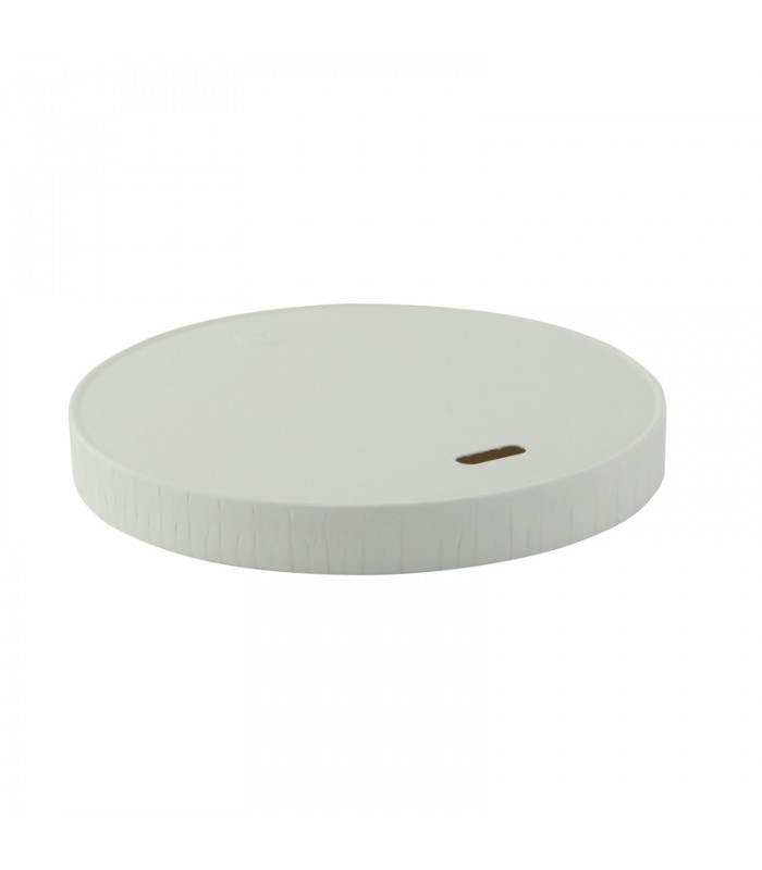 Couvercle carton blanc chaud et froid  H11mm - 1000Pcs
