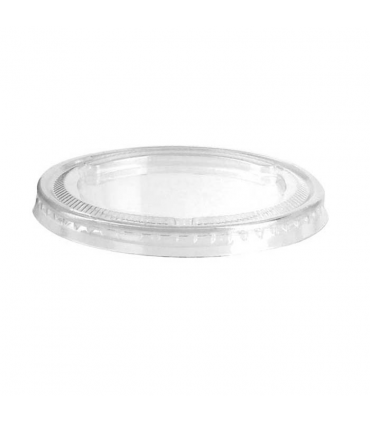 Couvercle PET transparent   H8mm - 1000Pcs