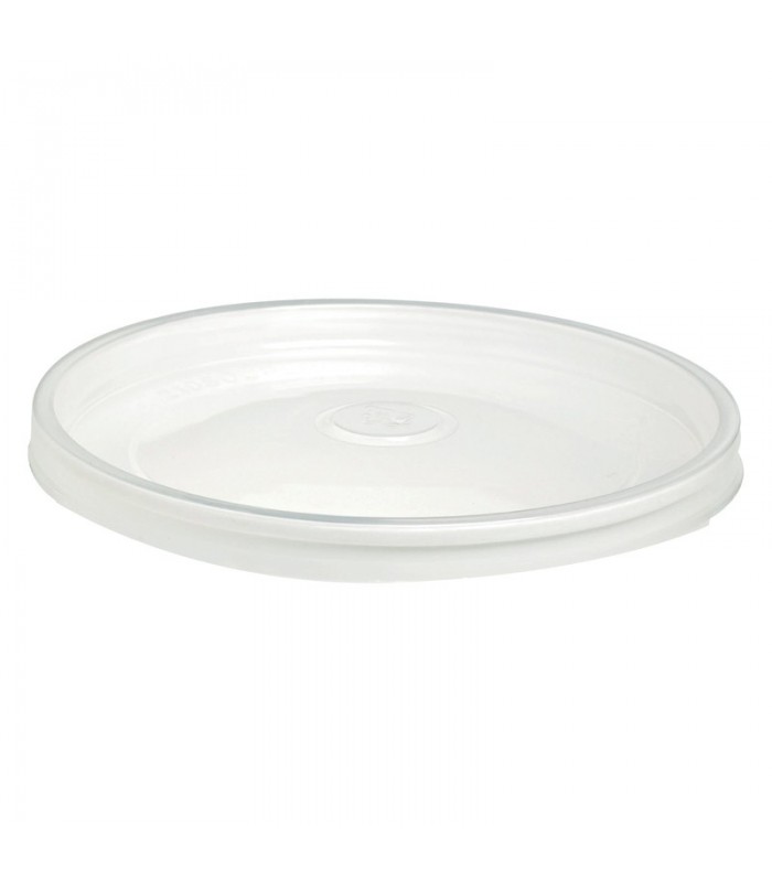 Couvercle rentrant transparent en plastique PP  H10mm - 300Pcs