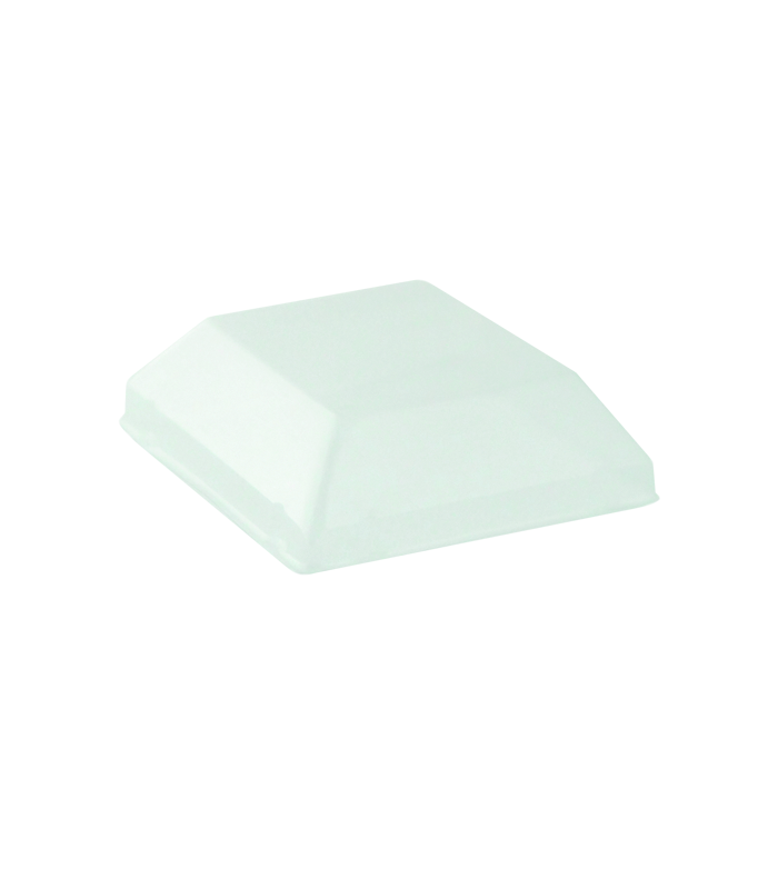 Couvercle PET transparent "Rimbo"  55x55mm - 500Pcs