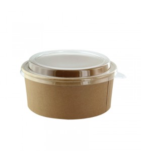 Combo Saladier en carton kraft   H77mm 1000ml - 200Pcs
