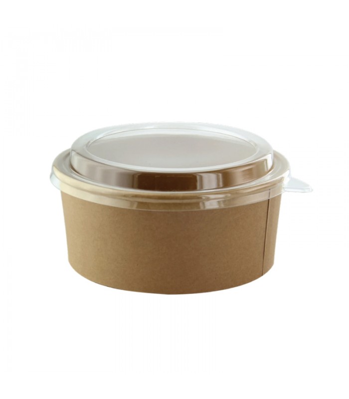 Combo Saladier en carton kraft   H77mm 1000ml - 200Pcs