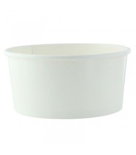 Saladier rond en carton blanc "Buckaty"   H66mm 1500ml-300Pcs