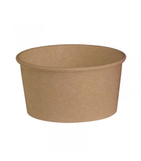 Saladier rond en carton kraft "Buckaty"   H66mm 1500ml - 300Pcs