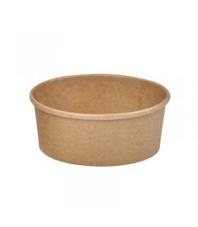 Saladier rond en carton kraft "Buckaty"   H68mm 750ml - 400Pcs