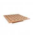 Support bambou pour cônes 36 trous  400x400mm H85mm - 1Pcs