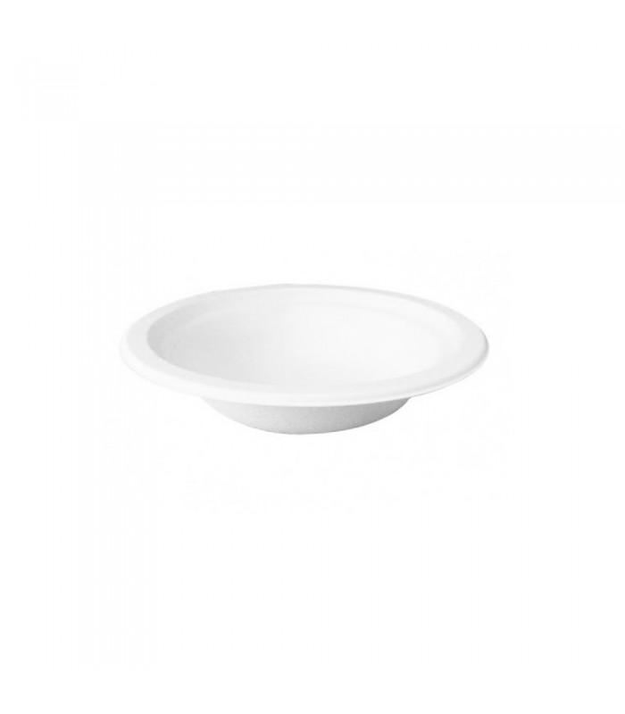 Bol rond blanc en pulpe   H39mm 450ml - 600Pcs