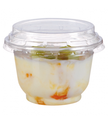 Coupe dessert plastique PET transparent   H65mm 180ml - 600Pcs Coupe dessert plastique PET transparent   H65mm 180ml - 600Pcs