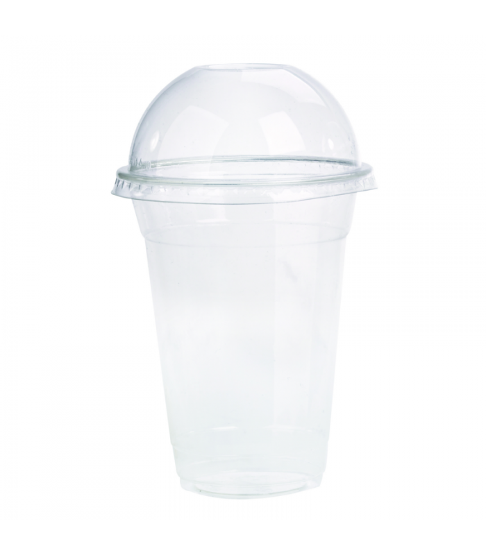 Pot à dessert transparent en plastique PLA  H117mm 410ml - 1000Pcs