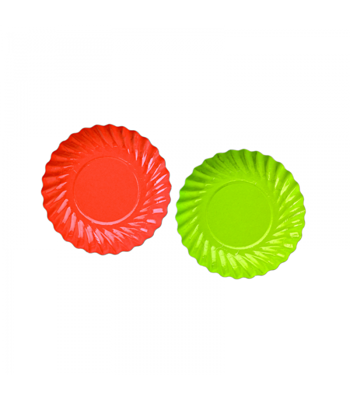 Coupelle carton double face anis fushia - 200Pcs