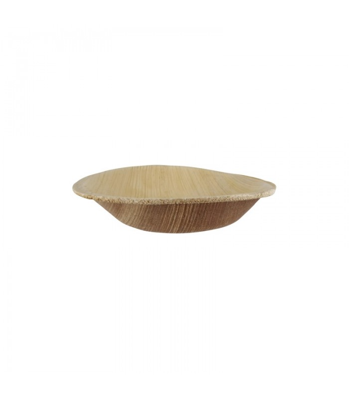 Coupelle ronde en palmier   H35mm 100ml - 100Pcs