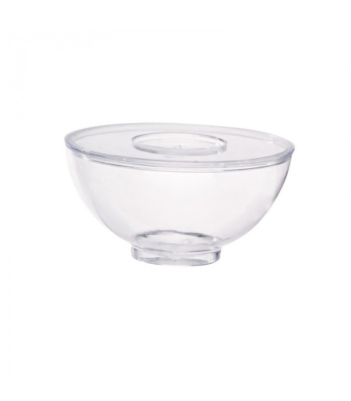 Mini coupelle plastique PS transparente "Milou"   H40mm 90ml - 240Pcs