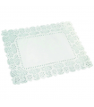 Dentelle papier blanc rectangulaire  400x500mm - 250Pcs