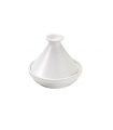 Mini tajine en porcelaine blanc   H80mm - 24Pcs